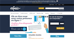 Desktop Screenshot of afnic.fr